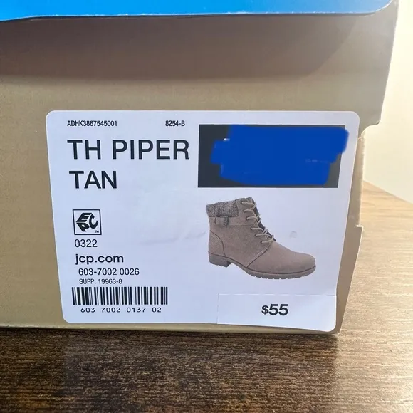 Thereabouts Toddler/Little Girl Piper Stacked Heel Hiking Boot NWT 3 Sizes AVL