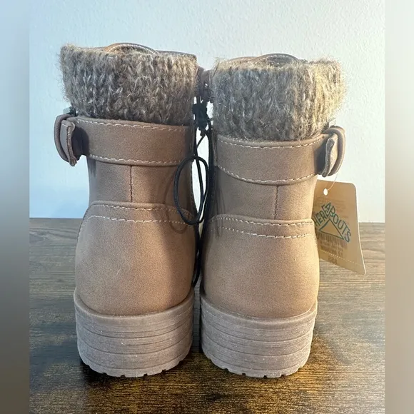 Thereabouts Toddler/Little Girl Piper Stacked Heel Hiking Boot NWT 3 Sizes AVL