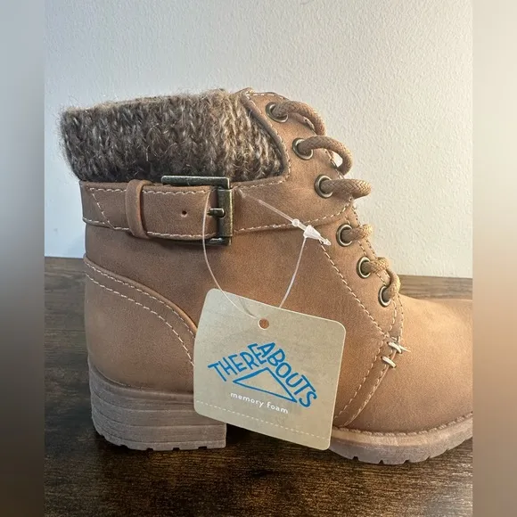 Thereabouts Toddler/Little Girl Piper Stacked Heel Hiking Boot NWT 3 Sizes AVL