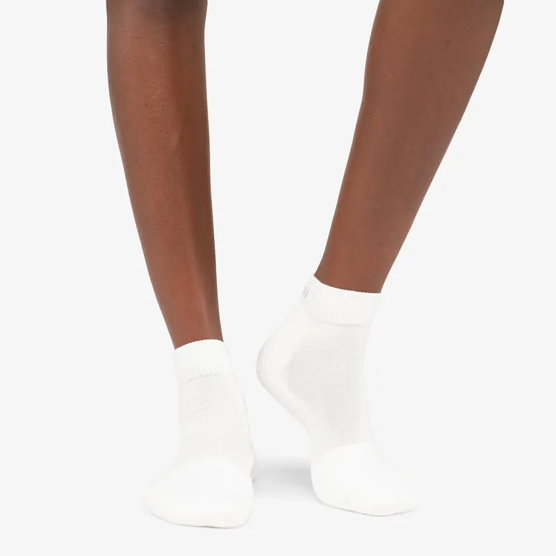 Thorlo Unisex Pickleball Light Cushion Ankle Socks (White)