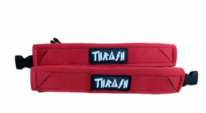 Thrash Bodyboarding Heel Pad tethers Red