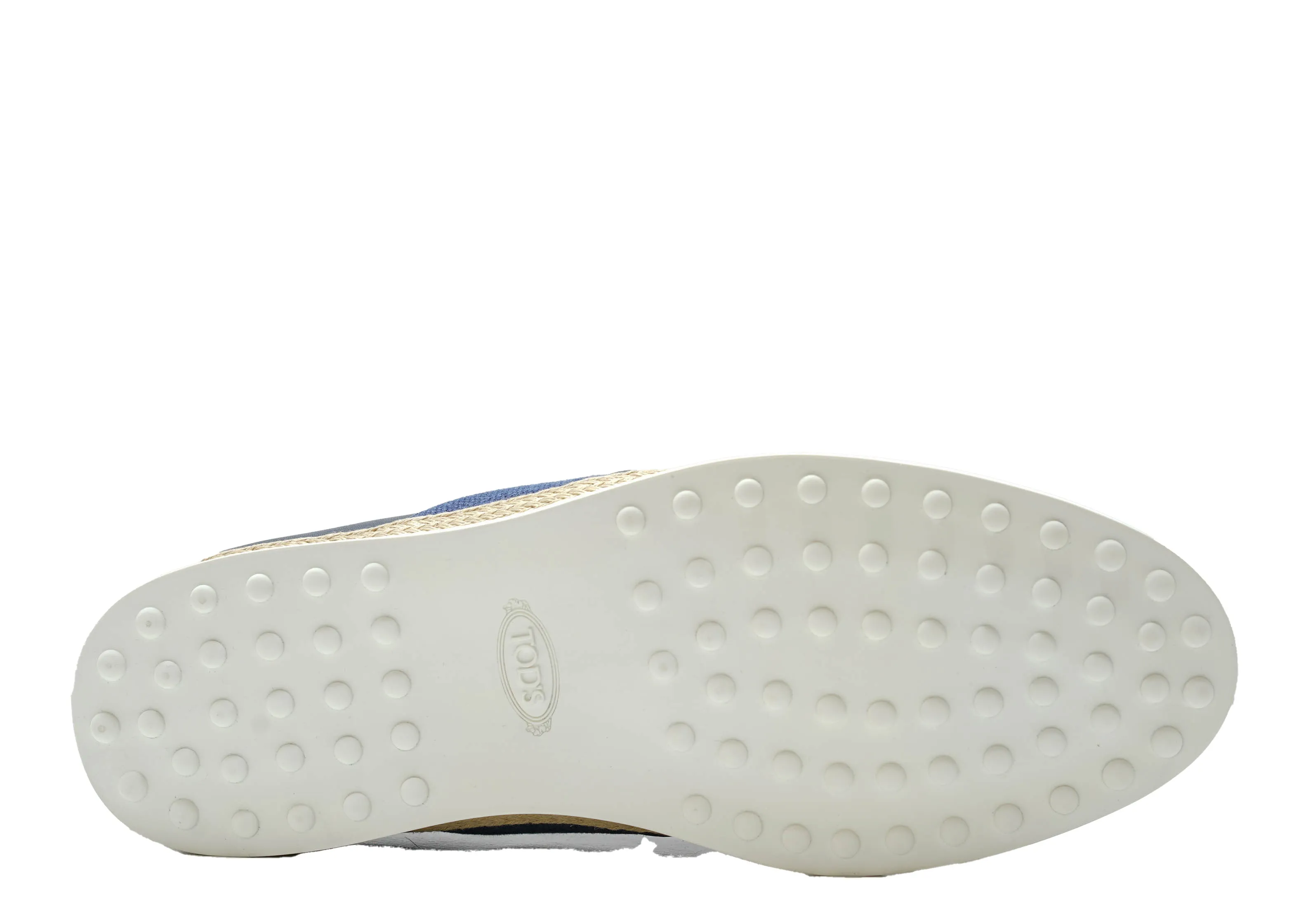 Tod's Men's Blue Rafia Slip On M0TV0V530 50% off