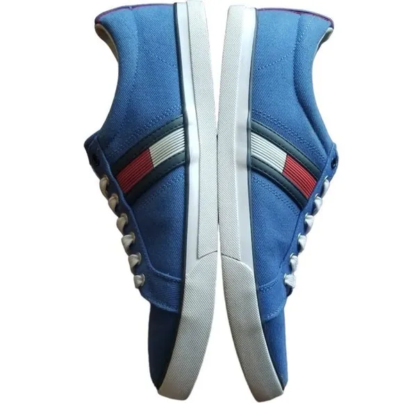 Tommy Hilfiger Men's TM Revel Casual Fashion Sneaker Medium Blue | Size: 12 M US