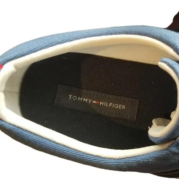 Tommy Hilfiger Men's TM Revel Casual Fashion Sneaker Medium Blue | Size: 12 M US