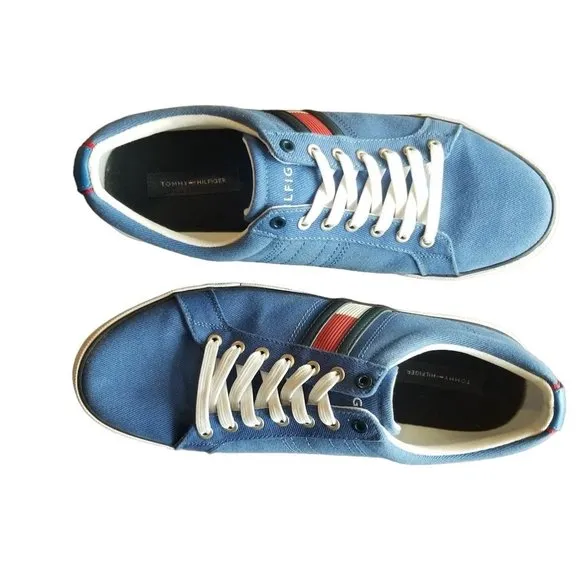 Tommy Hilfiger Men's TM Revel Casual Fashion Sneaker Medium Blue | Size: 12 M US