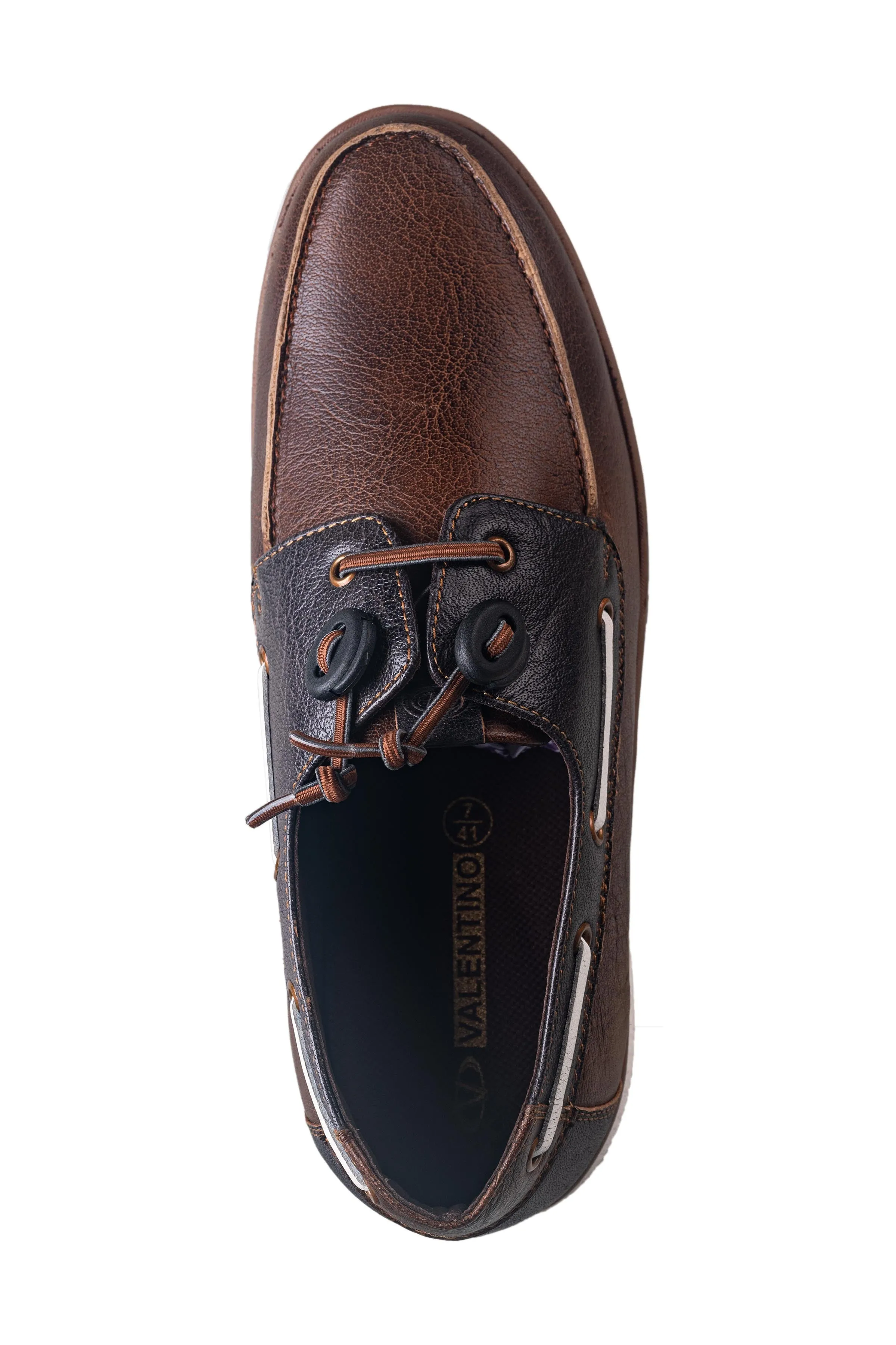 Valentino Tan/Grey Gents Shoe