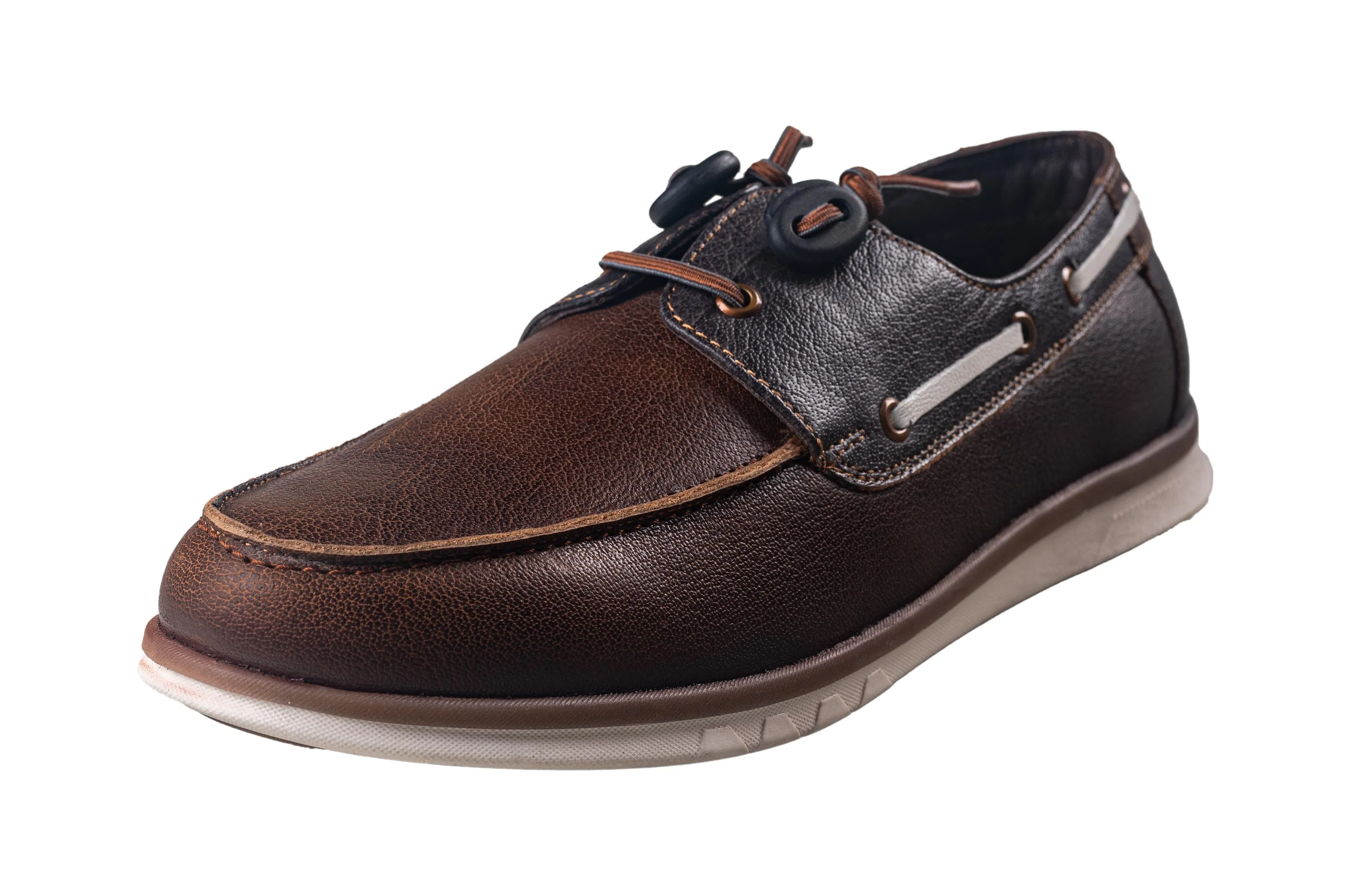 Valentino Tan/Grey Gents Shoe