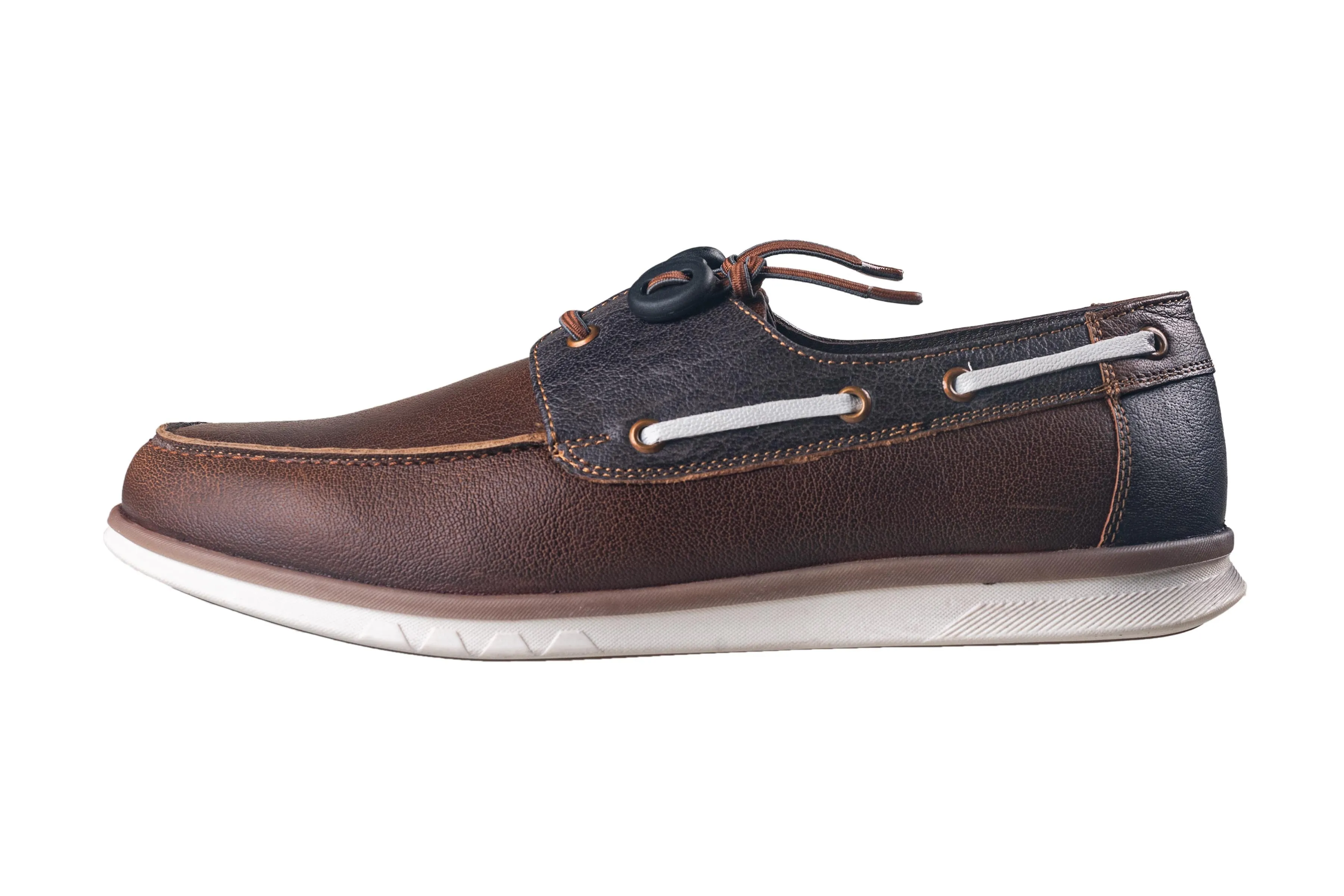 Valentino Tan/Grey Gents Shoe