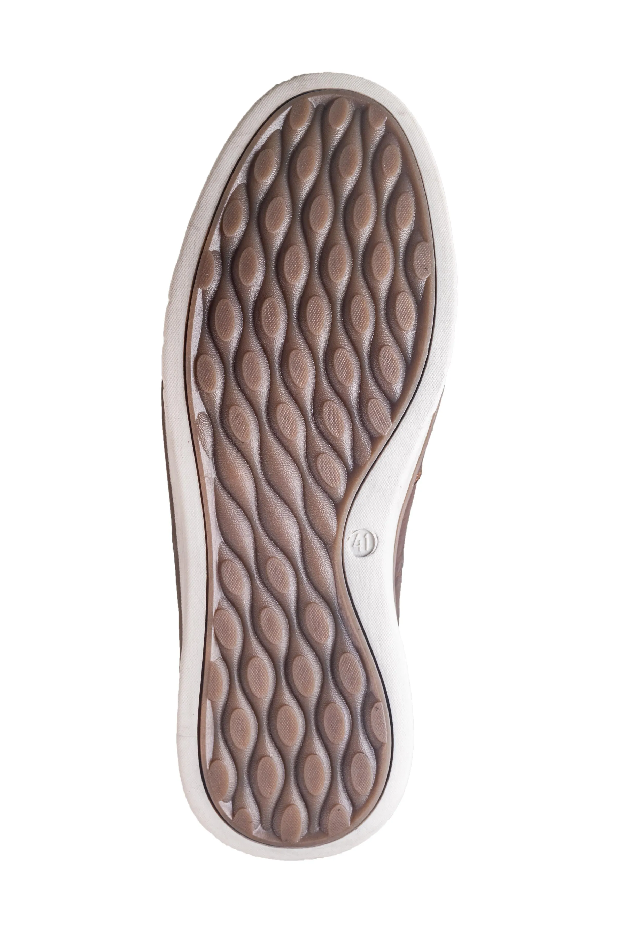 Valentino Tan/Grey Gents Shoe