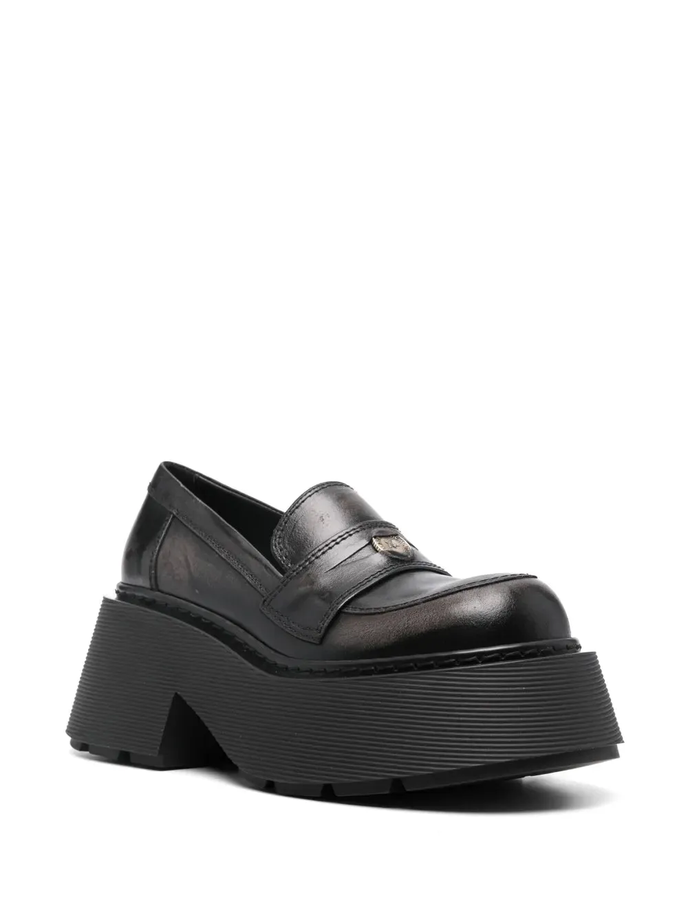 Vic Matie logo-appliqué loafers