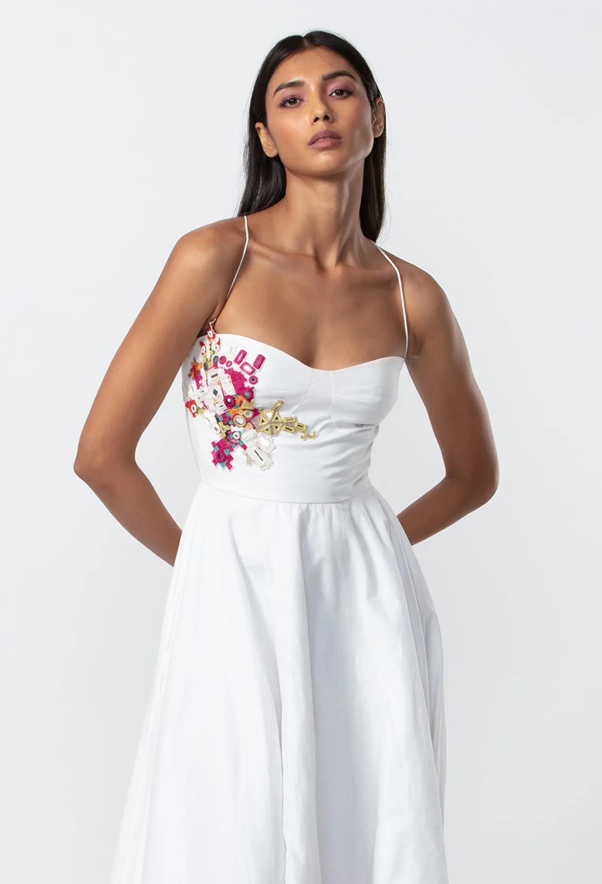 White Summer Frock