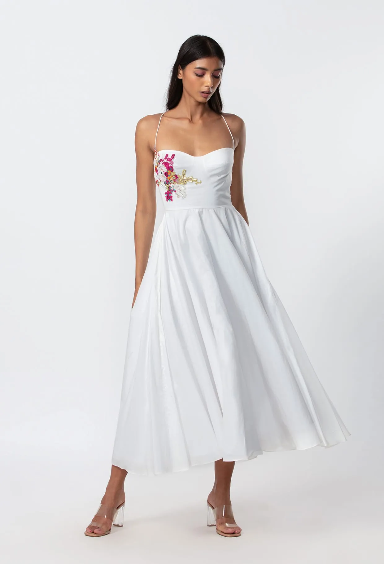 White Summer Frock