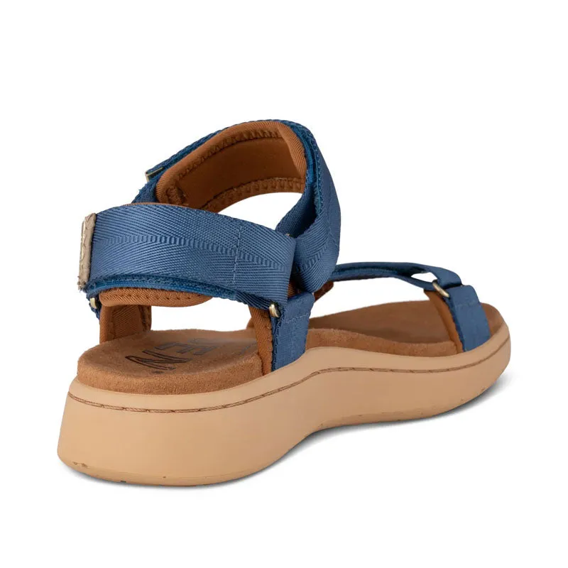 WODEN Line Sandals in Old Denim