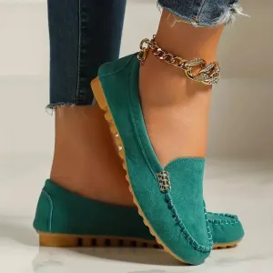 Women Flats Spring Autumn Wear-resisting Loafers Casual Fashion Single Shoes Non-slip Soft Flat Sneakers Women Zapatos De Mujer