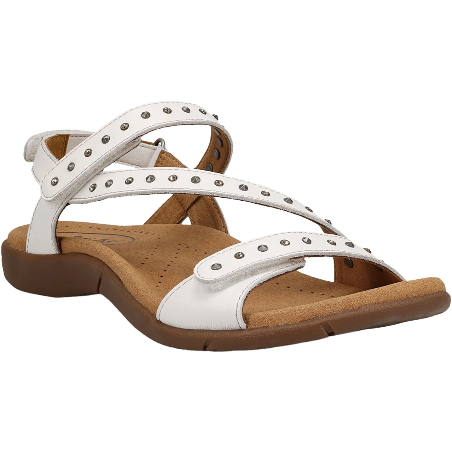 Women's Taos Dazzle White Leather