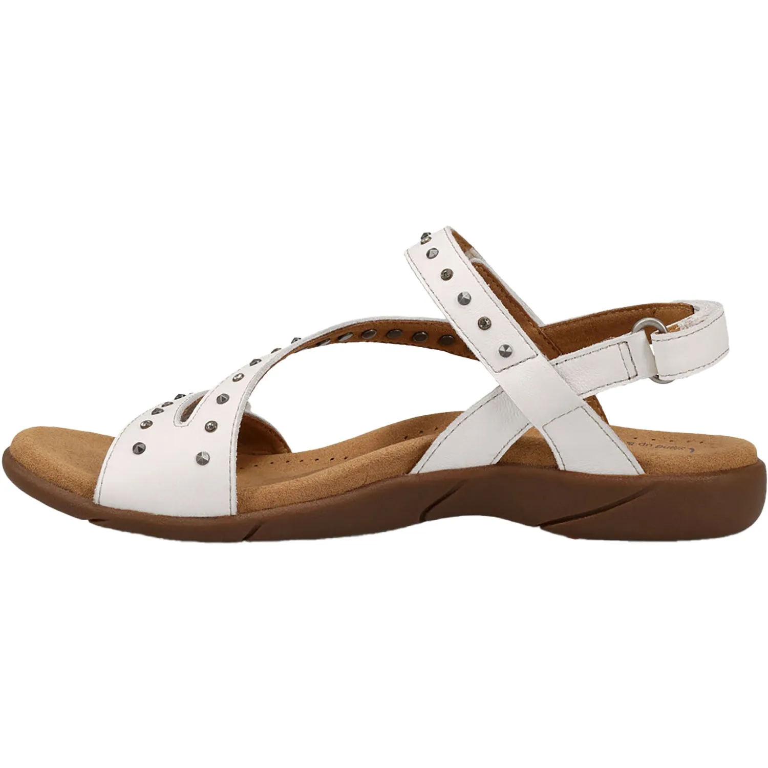 Women's Taos Dazzle White Leather
