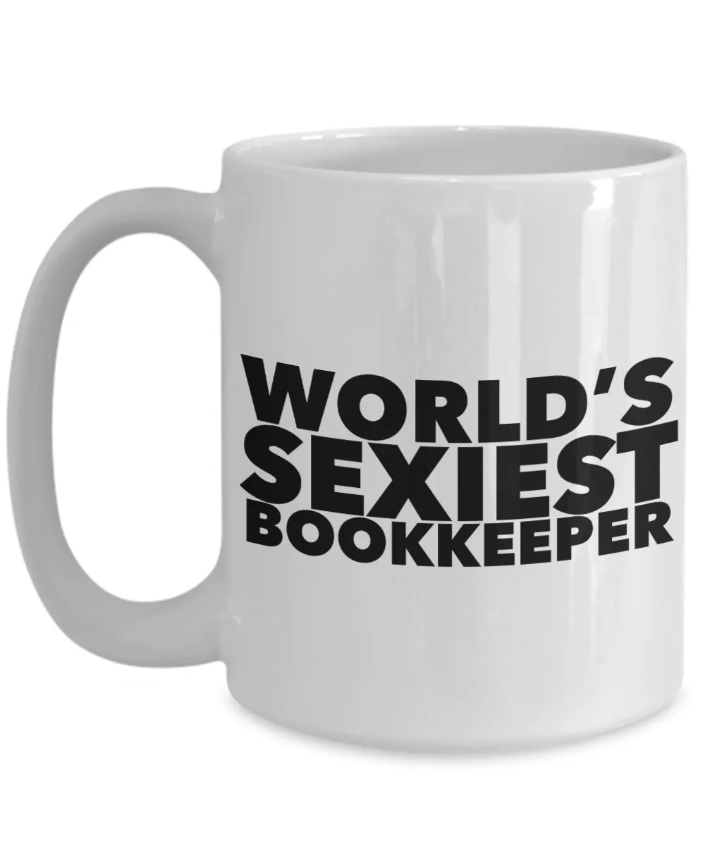World's Sexiest Bookkeeper Mug Ceramic Coffee Cup