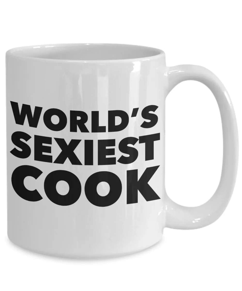World's Sexiest Cook Good Cooking Quote Mug Gift Ceramic Coffee Cup