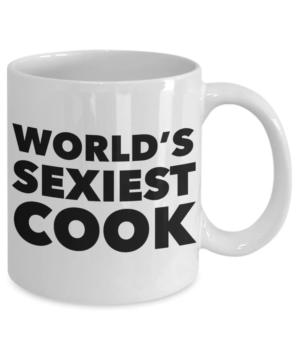 World's Sexiest Cook Good Cooking Quote Mug Gift Ceramic Coffee Cup