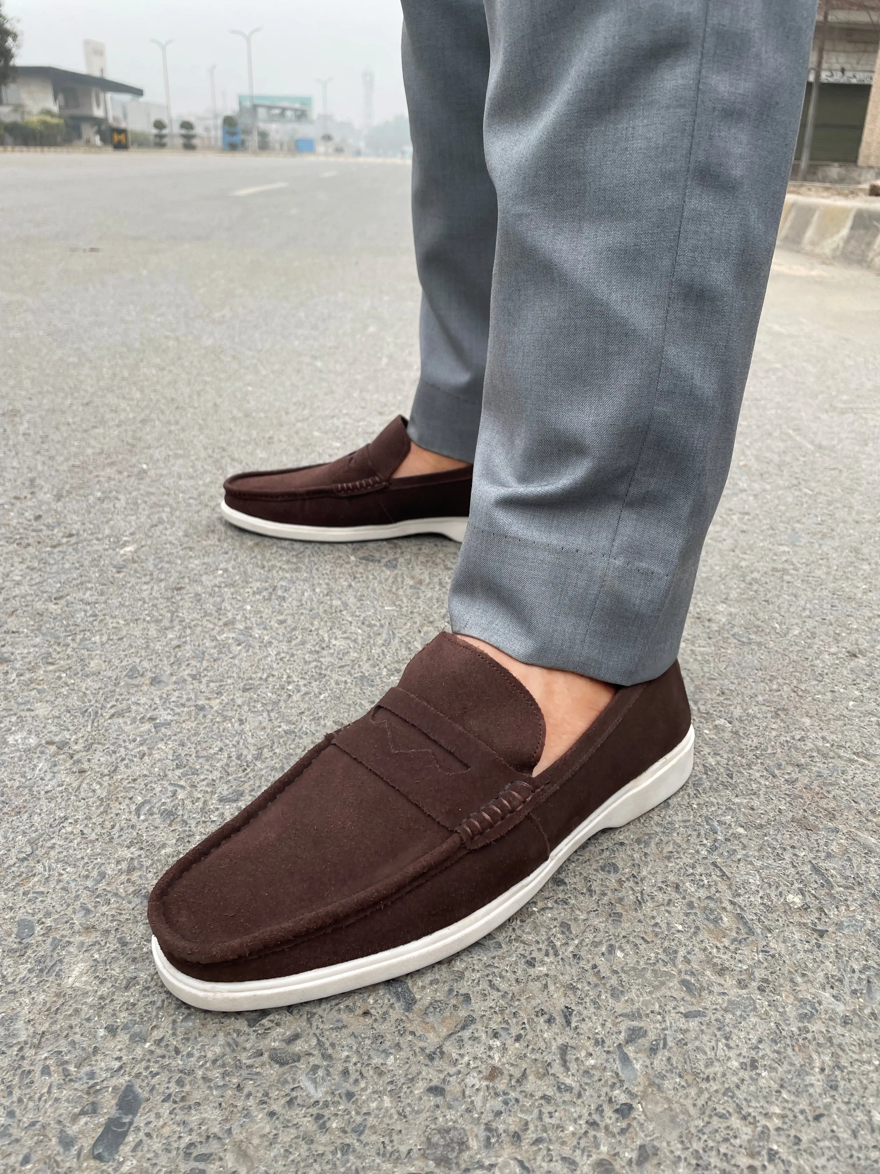 WS Pure Handmade SUEDE LOAFERS WS-644