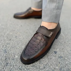 WS Pure leather Handmade Cavalor CHUNKY LOAFERS WS-104